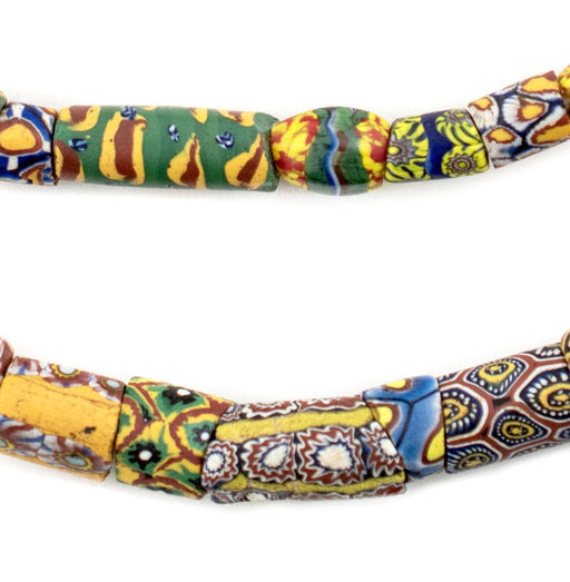 Antique Venetian Millefiori African Trade Beads #13830 - The Bead Chest