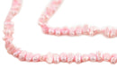 Pastel Pink Nugget Vintage Japanese Pearl Beads (4mm) - The Bead Chest