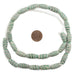 Pistachio Green Java Glass Feather Beads (8mm) - The Bead Chest