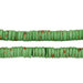 Peridot Green Bone Button Beads (6mm) - The Bead Chest