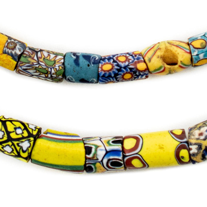Antique Venetian Millefiori African Trade Beads #13827 - The Bead Chest