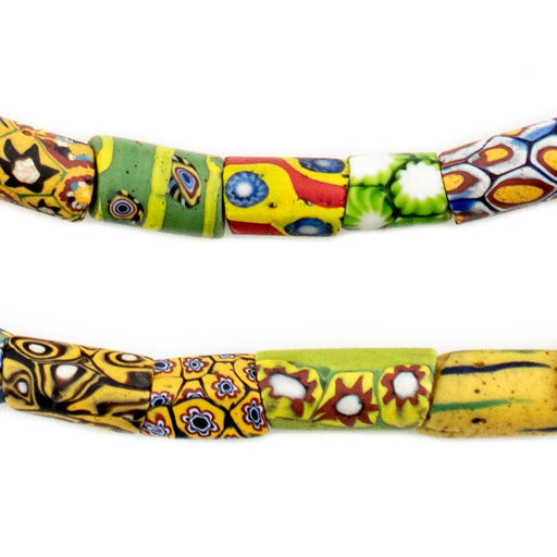 Antique Venetian Millefiori African Trade Beads #13825 - The Bead Chest