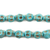 Turquoise Skull Beads (10mm)