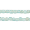 Clear Marine Recycled Glass Beads (7mm)