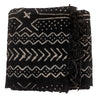 Ebony Black Bogolan Mali Mud Cloth (Karan Design)
