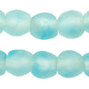 Aqua Marine Recycled Glass Beads (18mm)
