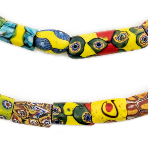 Antique Venetian Millefiori African Trade Beads #13824 - The Bead Chest