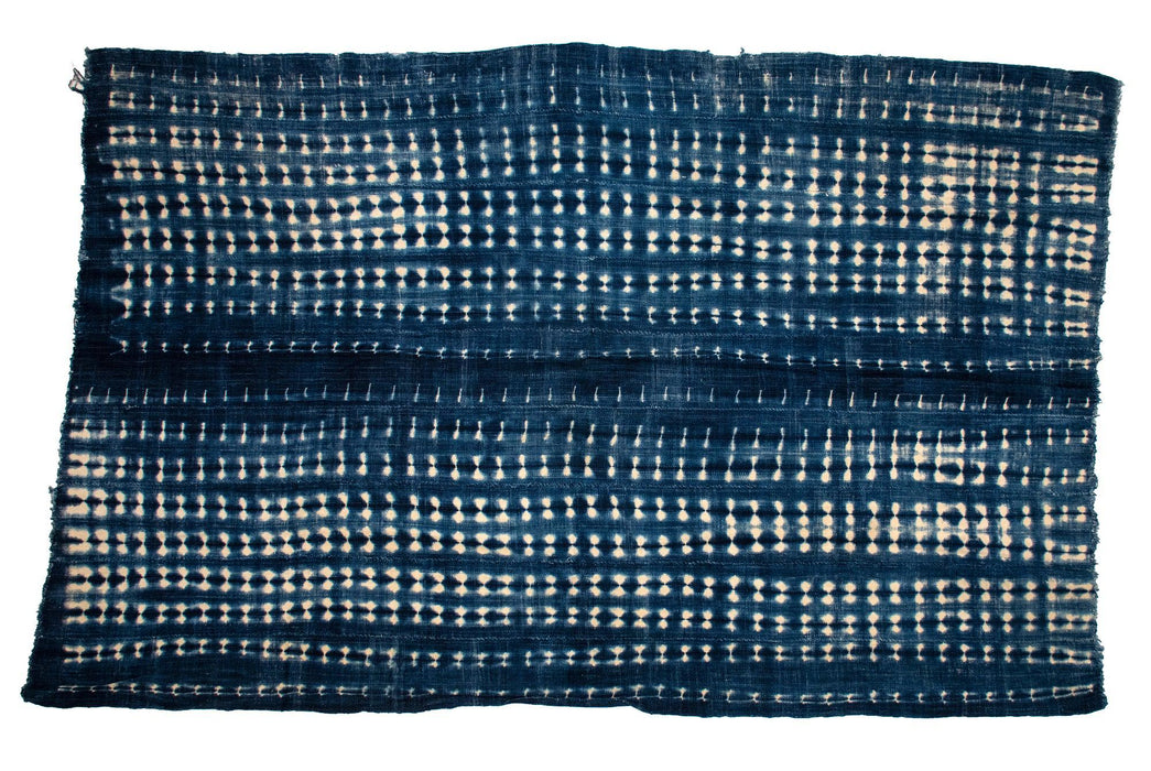 West African Indigo Cloth #10886 - The Bead Chest
