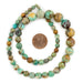 Graduated Round Turquoise Beads (4-12mm) - The Bead Chest