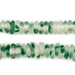Green Mist Rondelle Recycled Glass Beads (11mm) - The Bead Chest