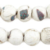Inlaid Round Naga Conch Shell Beads (19mm)