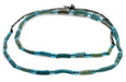 Aqua Roman Glass Bangle Beads - The Bead Chest