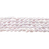 Pastel Lavender Vintage Japanese Rice Pearl Beads (3mm)
