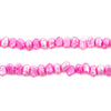 Hot Pink Nugget Vintage Japanese Pearl Beads (7mm)