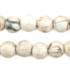 Inlaid Round Naga Conch Shell Beads (14mm)
