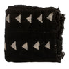 Ebony Black Bogolan Mali Mud Cloth (Arrow Design)