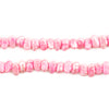 Rose Pink Nugget Vintage Japanese Pearl Beads (6mm)