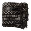 Ebony Black Bogolan Mali Mud Cloth (Fegui Design)