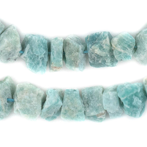 Rough Amazonite Nugget Beads - The Bead Chest