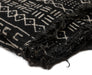 Ebony Black Bogolan Mali Mud Cloth (Fegui Design) - The Bead Chest