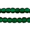 Emerald Green Recycled Glass Beads (11mm)