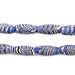 Blue Java Glass Feather Beads (8mm) - The Bead Chest