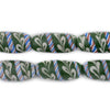 Green Lewis & Clark Beads (24x12mm)