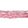Rose Pink Vintage Japanese Rice Pearl Beads (3mm)