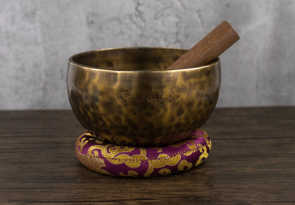 Hand-Crafted Full Moon Singing Bowl (6-7 Inches) - The Bead Chest