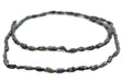 Iridescent Blue Vintage Japanese Rice Pearl Beads (3mm) - The Bead Chest