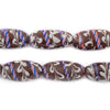 Brown Lewis & Clark Beads (24x12mm)