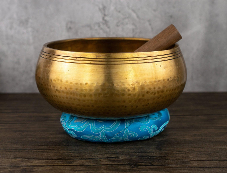 Hand-Hammered Singing Bowl (8-9 Inches) - The Bead Chest
