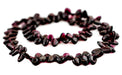Red Garnet Spade Beads (8mm) - The Bead Chest