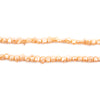 Pastel Orange Nugget Vintage Japanese Pearl Beads (4mm)