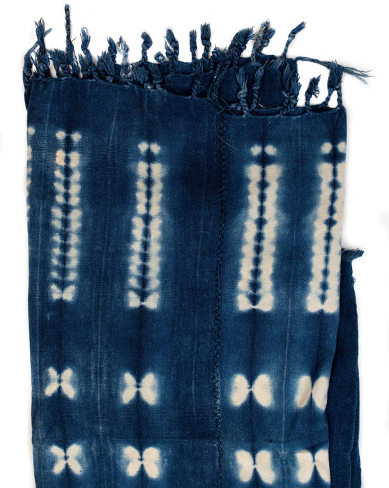West African Indigo Cloth #10876 - The Bead Chest