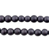 Flint Grey Natural Wood Beads (8mm)