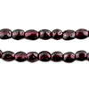 Oval Nugget Garnet Beads (8mm)