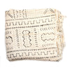 White Bogolan Mali Mud Cloth (Tribal Design)