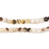 Round Black & White Shell Beads (6mm)