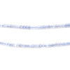 Faceted Bicone Blue Lace Agate Beads (3mm)