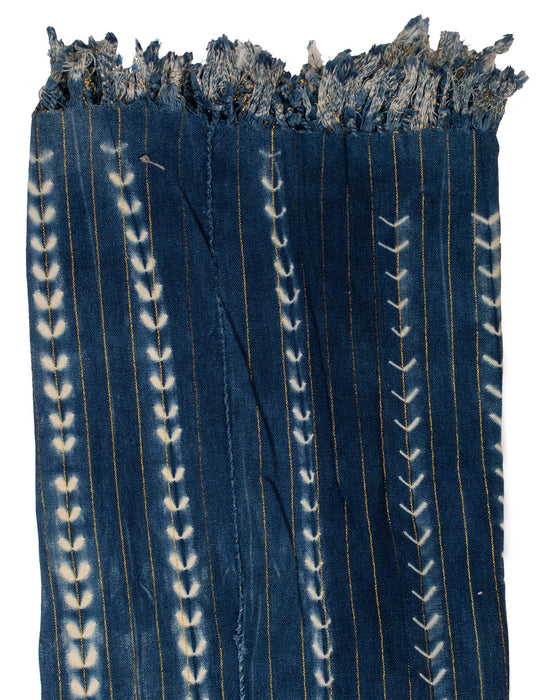 West African Indigo Cloth #10880 - The Bead Chest