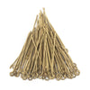 Brass 21 Gauge 1.5 Inch Eye Pins (Approx 100 pieces)