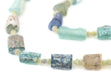 Rectangular Shape Medley Roman Glass Beads - The Bead Chest