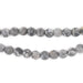 Matte Grey Picasso Jasper Beads (6mm) - The Bead Chest