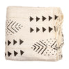 White Bogolan Mali Mud Cloth (Fataou Design)