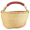 Ghanaian Bolga Basket, Natural, Large Size
