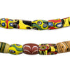 Oval Antique Venetian African Millefiori Trade Beads #15795
