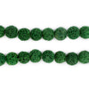 Green Volcanic Lava Beads (8mm)