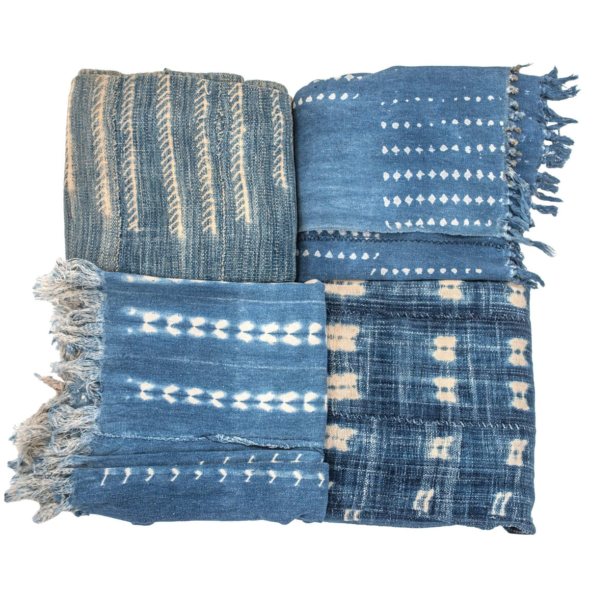Light Blue West African Indigo Cloth — The Bead Chest