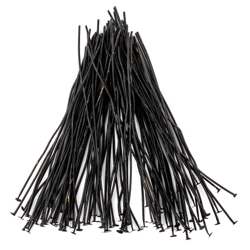Midnight Brass 21 Gauge 3 Inch Head Pins (Approx 100 pieces) - The Bead Chest